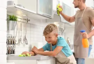 Cleaning with Children