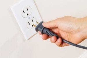 electrical problems can start in an outlet
