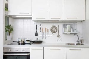 save space in a small kitchen
